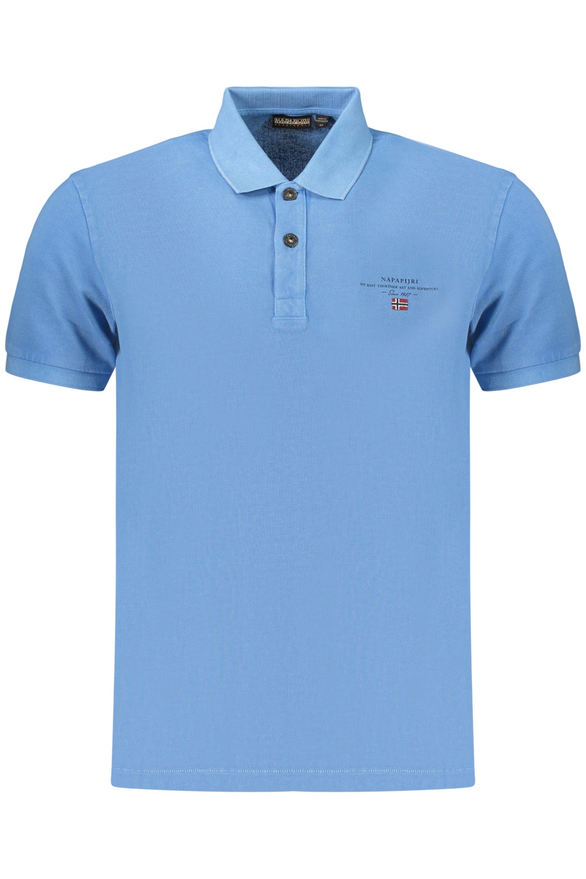 NAPAPIJRI MEN'S SHORT-SLEEVE POLO SHIRT BLUE