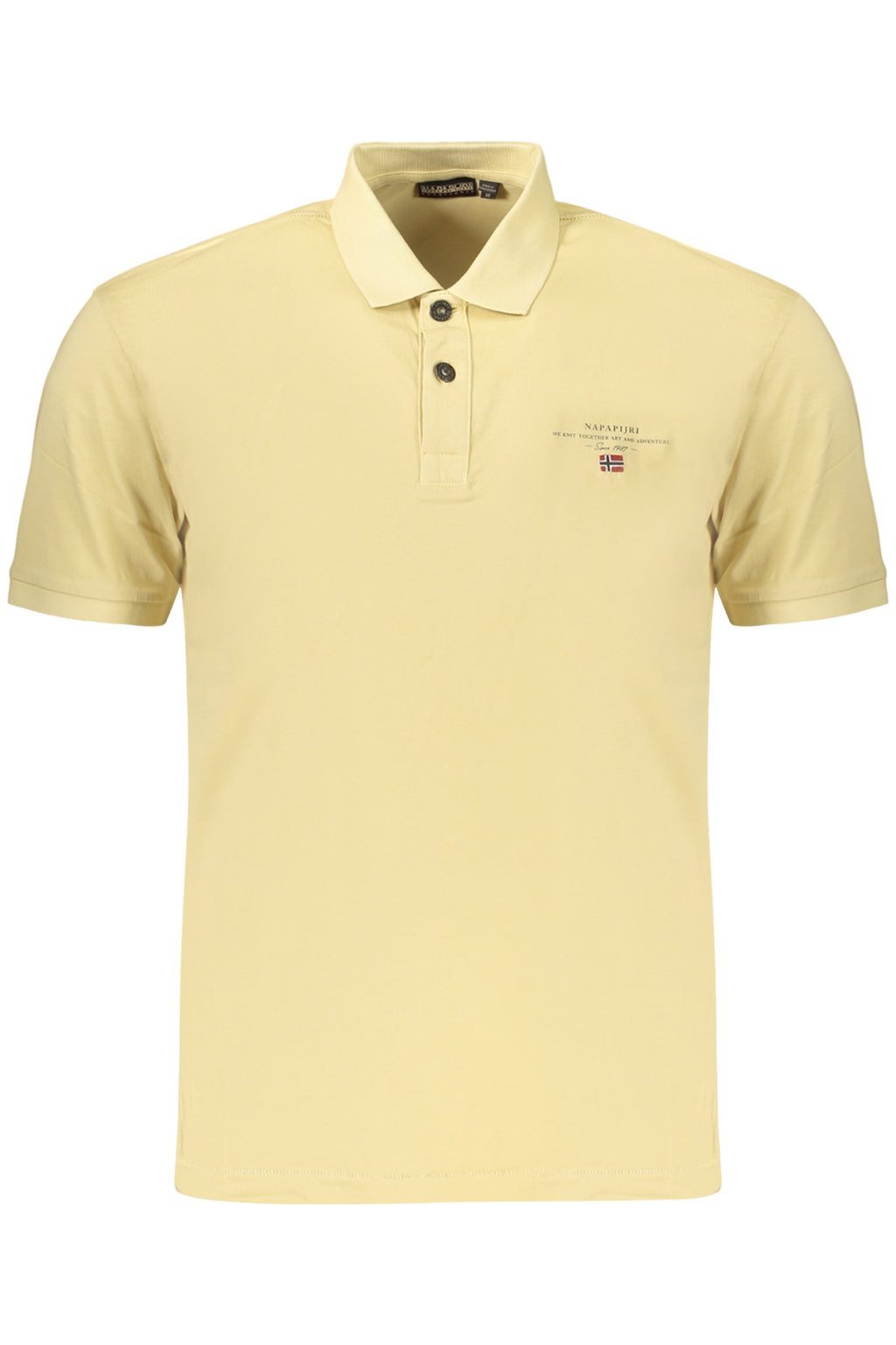 NAPAPIJRI MEN'S SHORT-SLEEVE POLO SHIRT BEIGE
