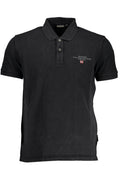NAPAPIJRI POLO SHORT SLEEVE MEN BLACK