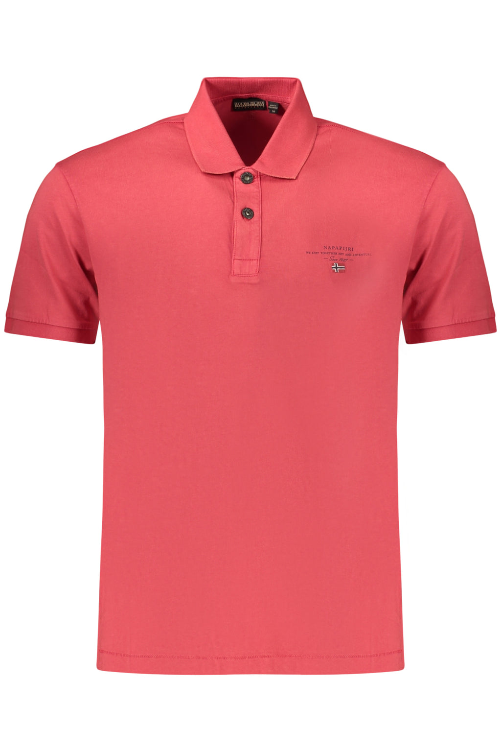 NAPAPIJRI MEN'S SHORT-SLEEVE POLO SHIRT RED