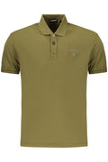 NAPAPIJRI MEN'S SHORT-SLEEVE POLO SHIRT GREEN
