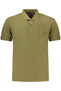 NAPAPIJRI MEN'S SHORT-SLEEVE POLO SHIRT GREEN