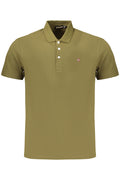 NAPAPIJRI MEN'S SHORT-SLEEVE POLO SHIRT GREEN