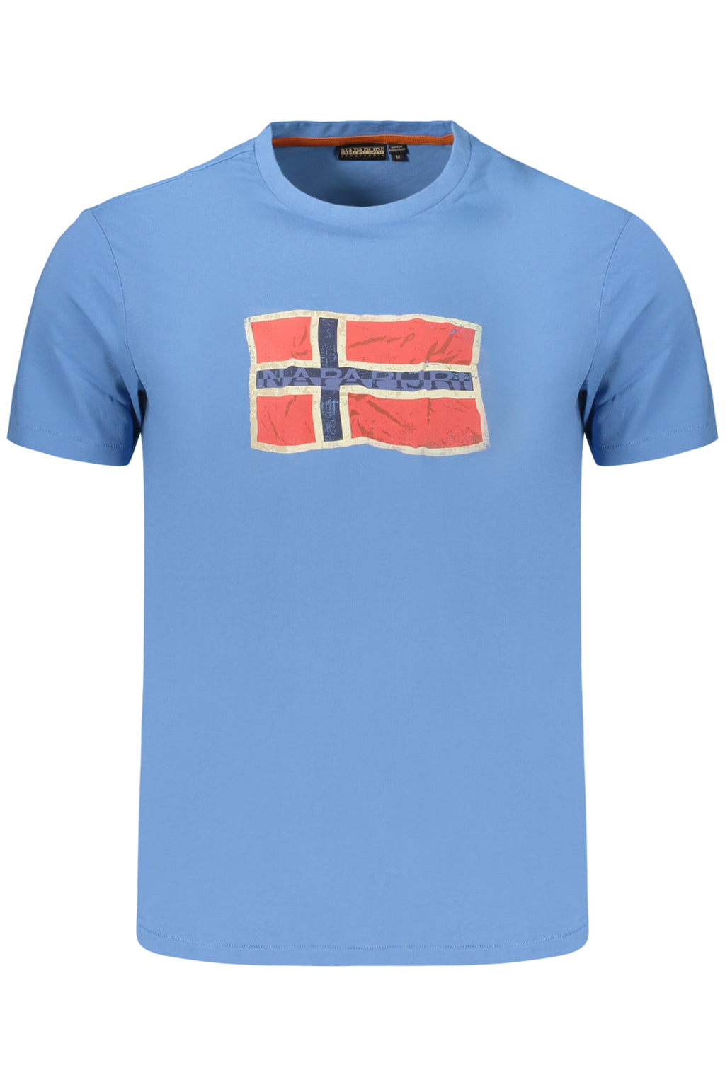 NAPAPIJRI MEN'S SHORT-SLEEVED T-SHIRT BLUE