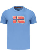 NAPAPIJRI MEN'S SHORT-SLEEVED T-SHIRT BLUE