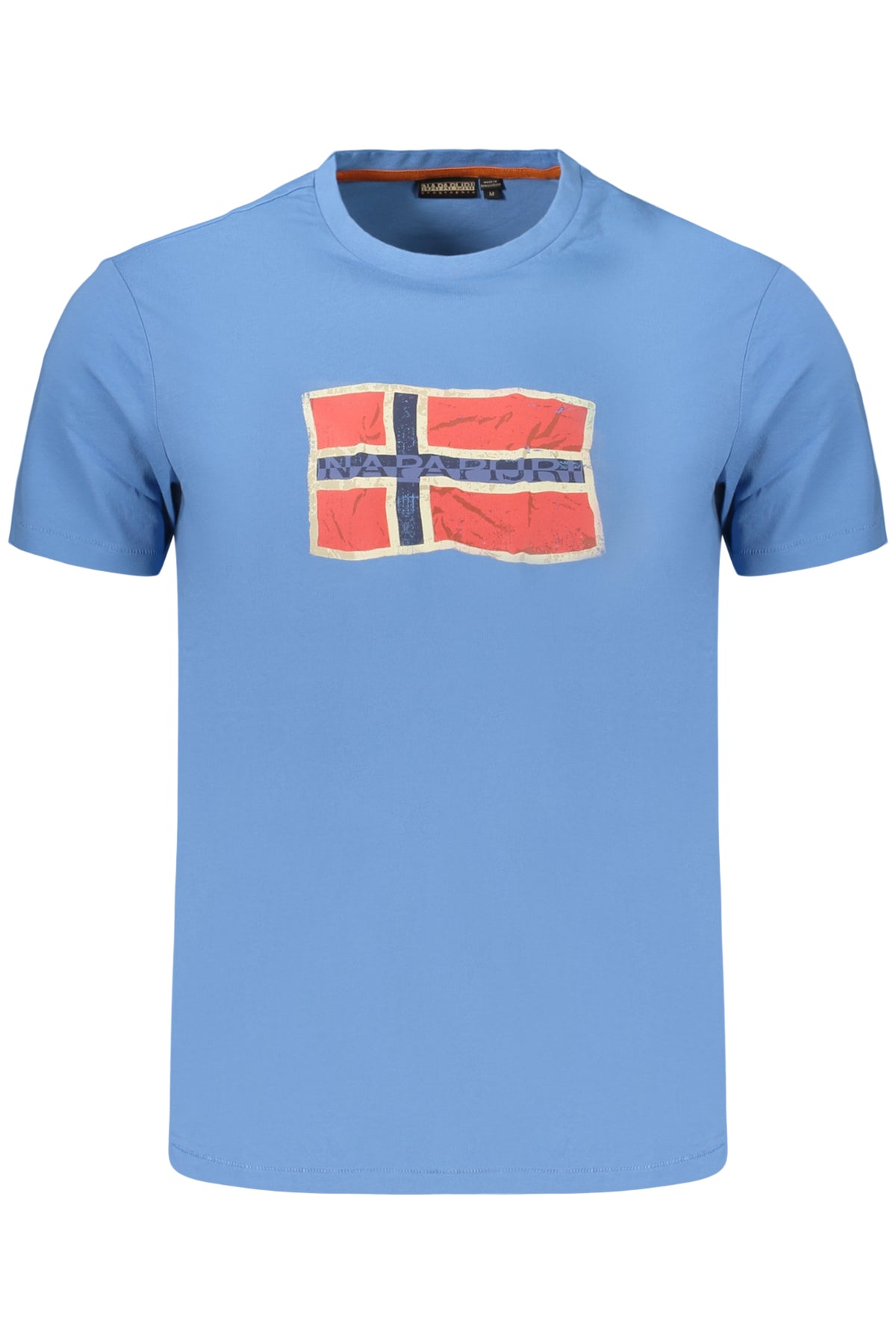 NAPAPIJRI MEN'S SHORT-SLEEVED T-SHIRT BLUE