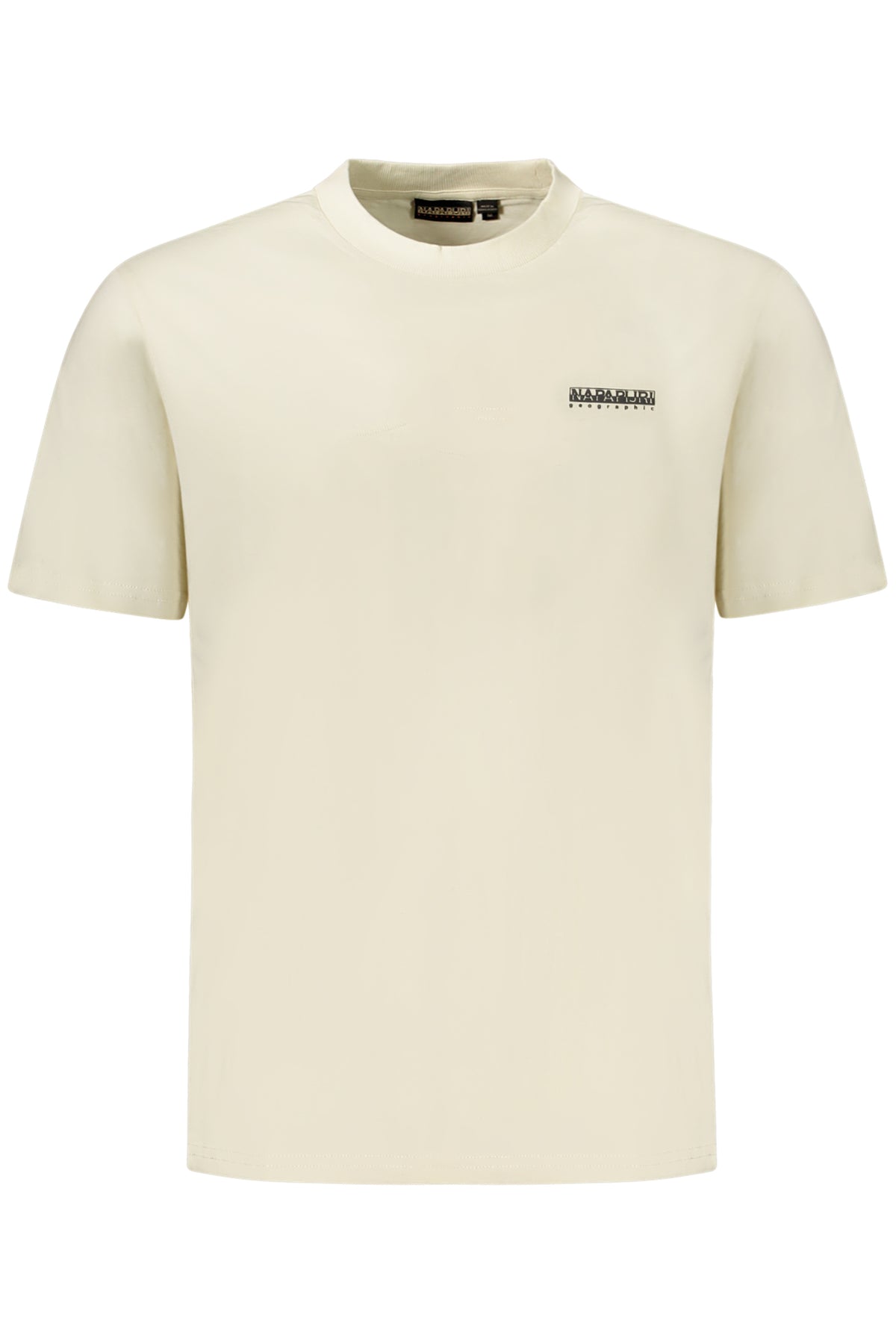 NAPAPIJRI MEN'S SHORT-SLEEVE T-SHIRT BEIGE
