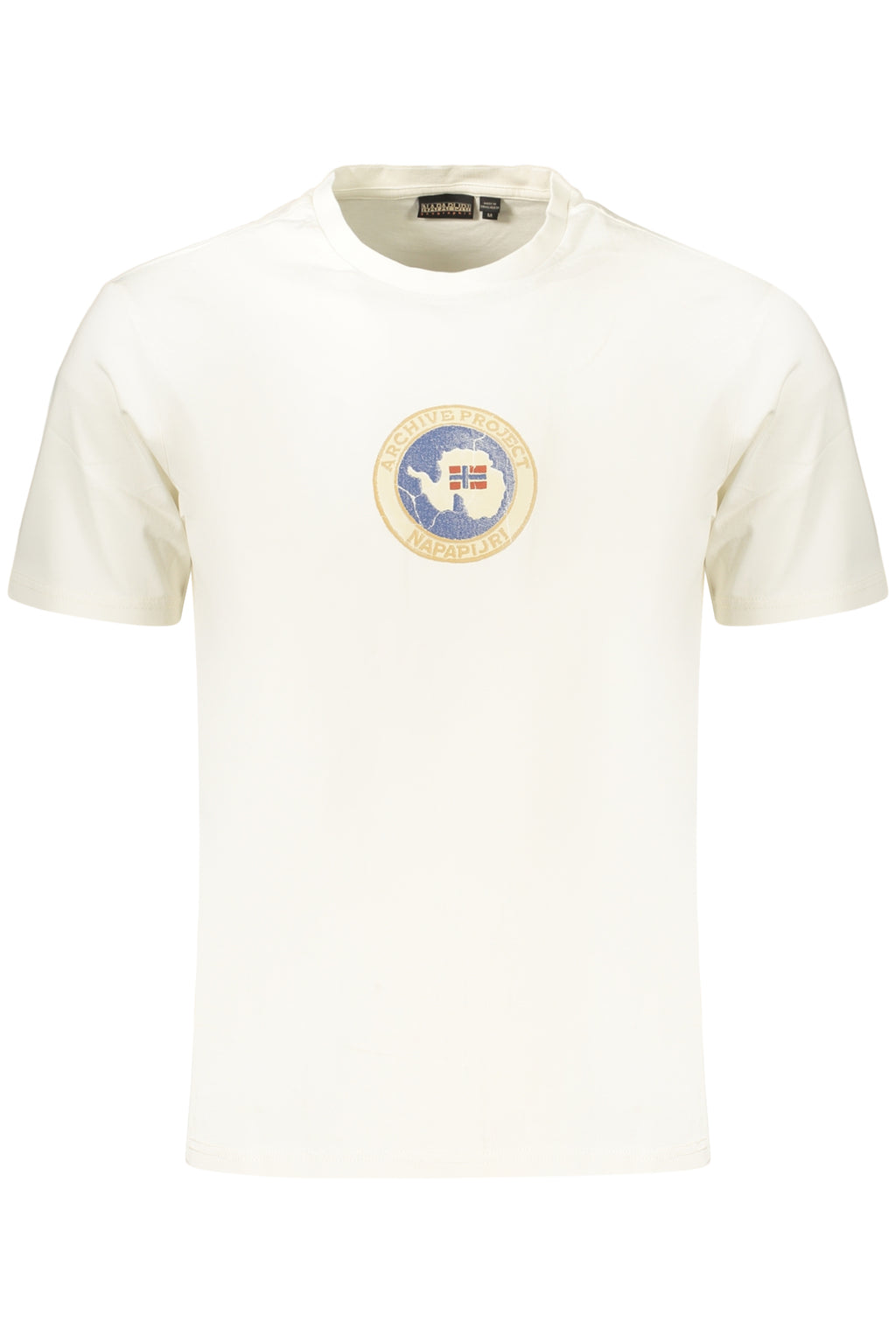NAPAPIJRI MEN'S SHORT-SLEEVE T-SHIRT WHITE