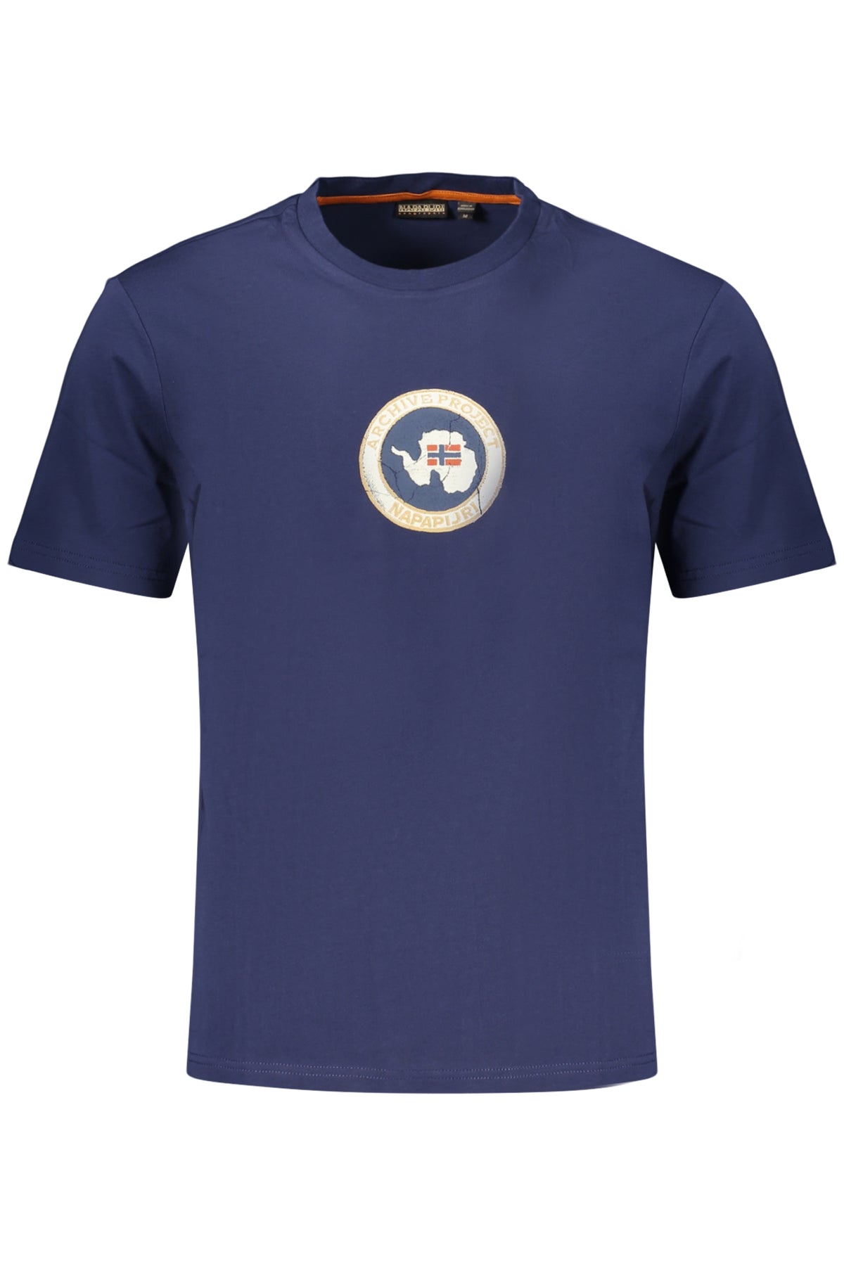 NAPAPIJRI MEN'S SHORT-SLEEVED T-SHIRT BLUE