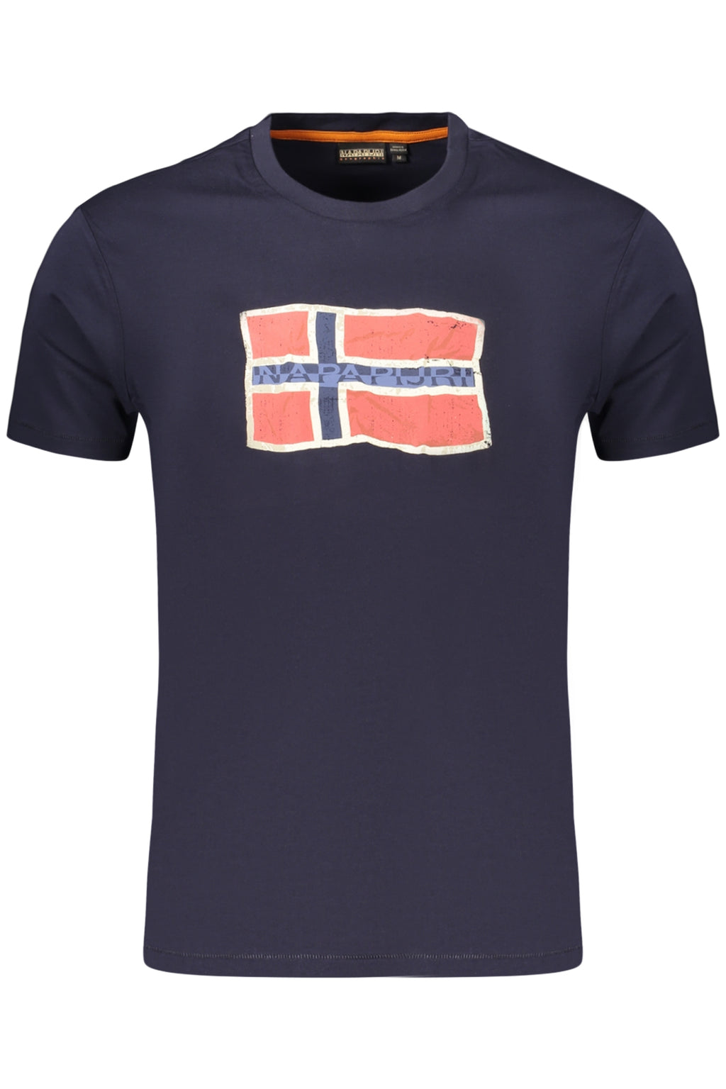 NAPAPIJRI MEN'S SHORT-SLEEVED T-SHIRT BLUE