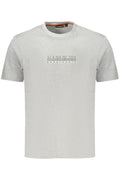 NAPAPIJRI MEN'S SHORT-SLEEVE T-SHIRT GREY