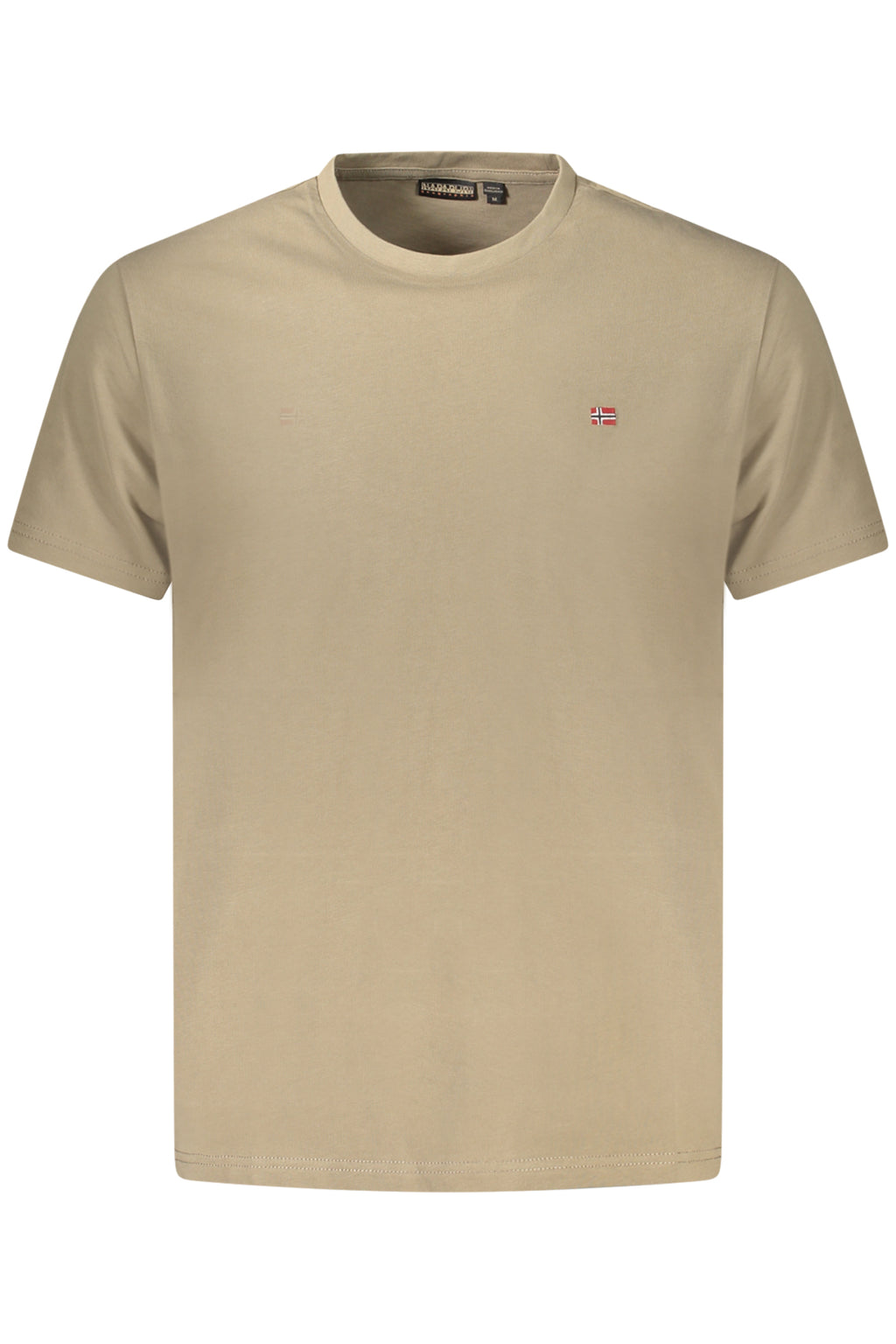 NAPAPIJRI MEN'S SHORT-SLEEVE T-SHIRT BROWN