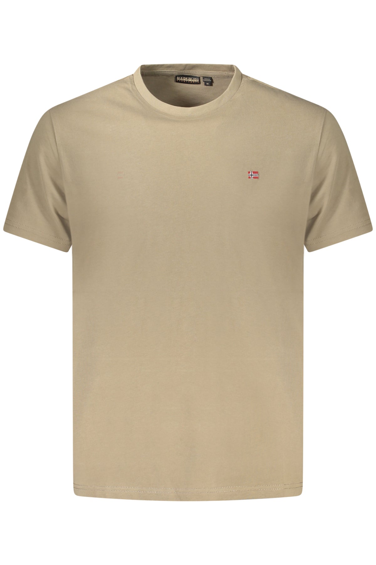 NAPAPIJRI MEN'S SHORT-SLEEVE T-SHIRT BROWN