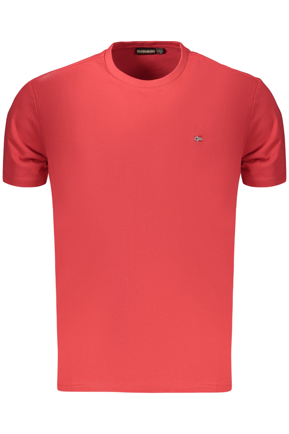NAPAPIJRI MEN'S SHORT-SLEEVED T-SHIRT RED