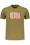 NAPAPIJRI MEN'S SHORT-SLEEVED T-SHIRT GREEN