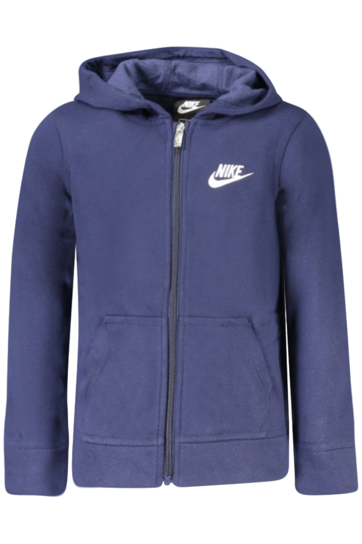 NIKE KIDS' BLUE ZIP-UP SWEATSHIRT