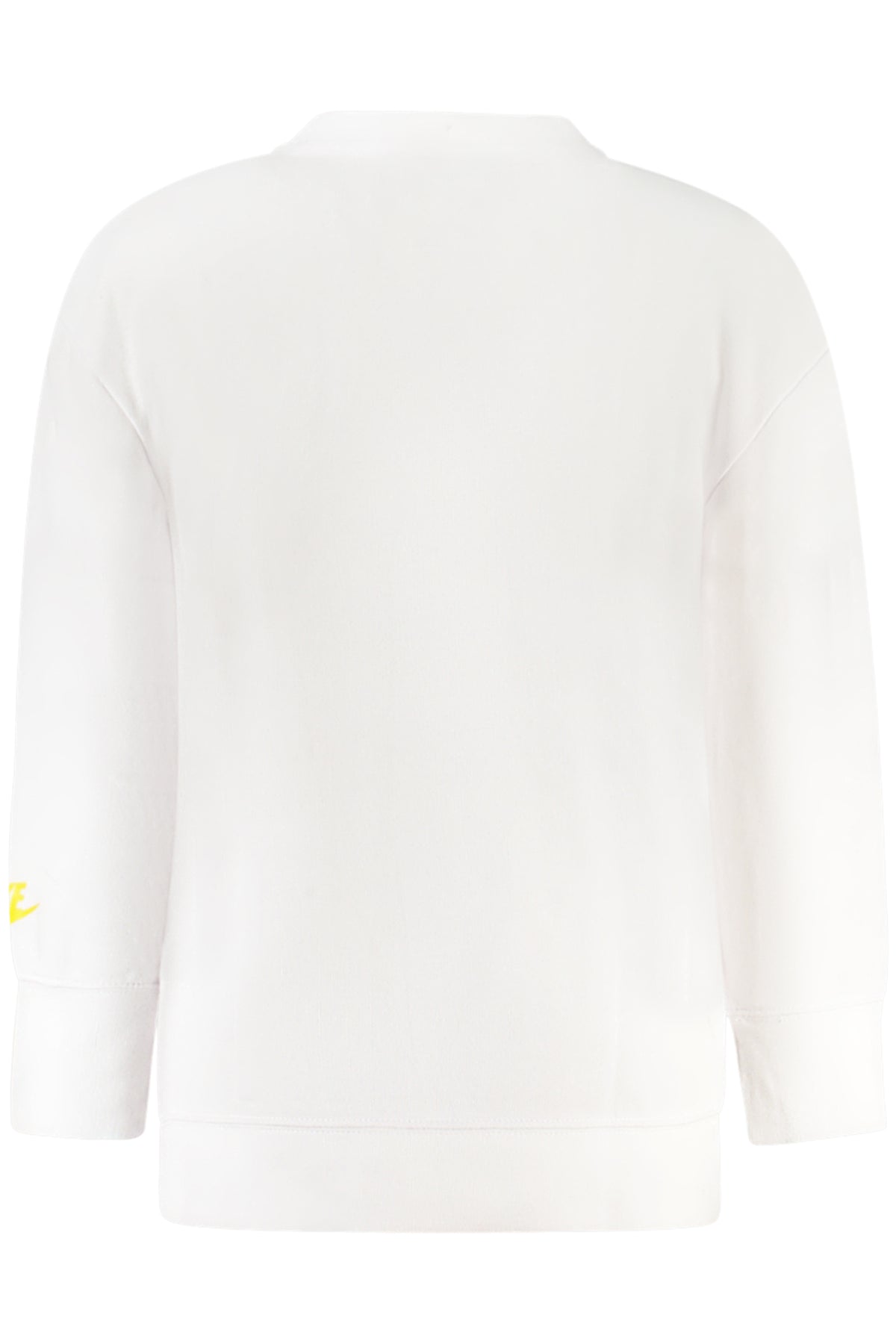 NIKE KIDS' WHITE ZIP-UP SWEATSHIRT