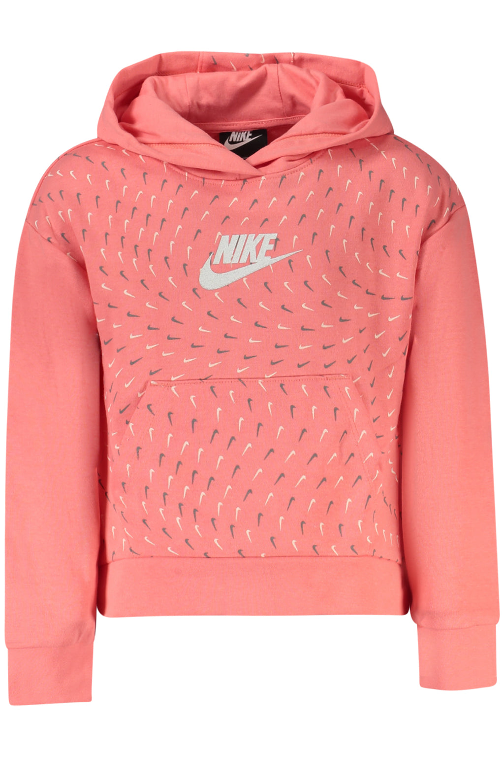 NIKE ZIPPED SWEATSHIRT FOR GIRLS PINK