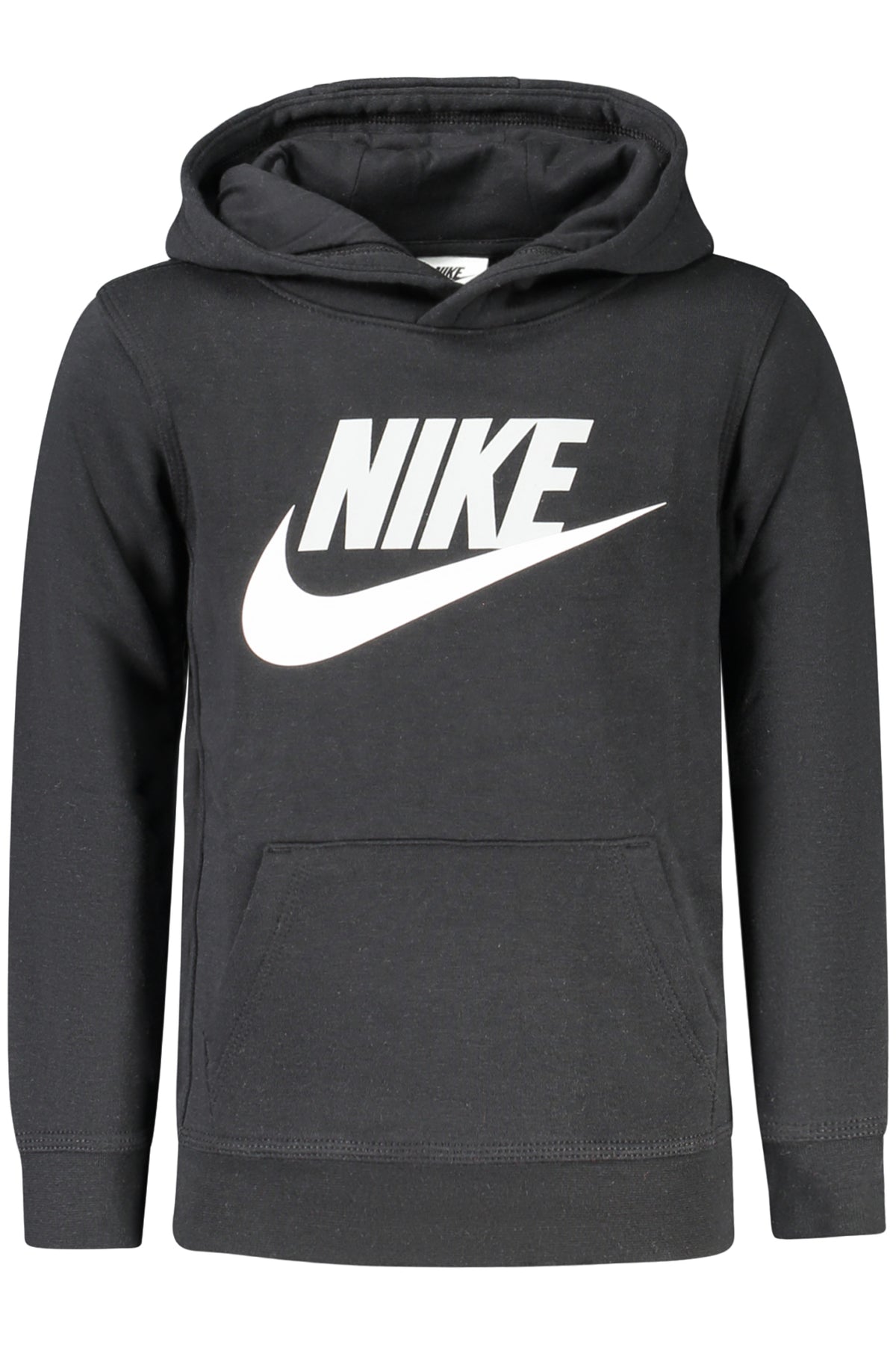 NIKE KIDS' BLACK ZIP-UP SWEATSHIRT