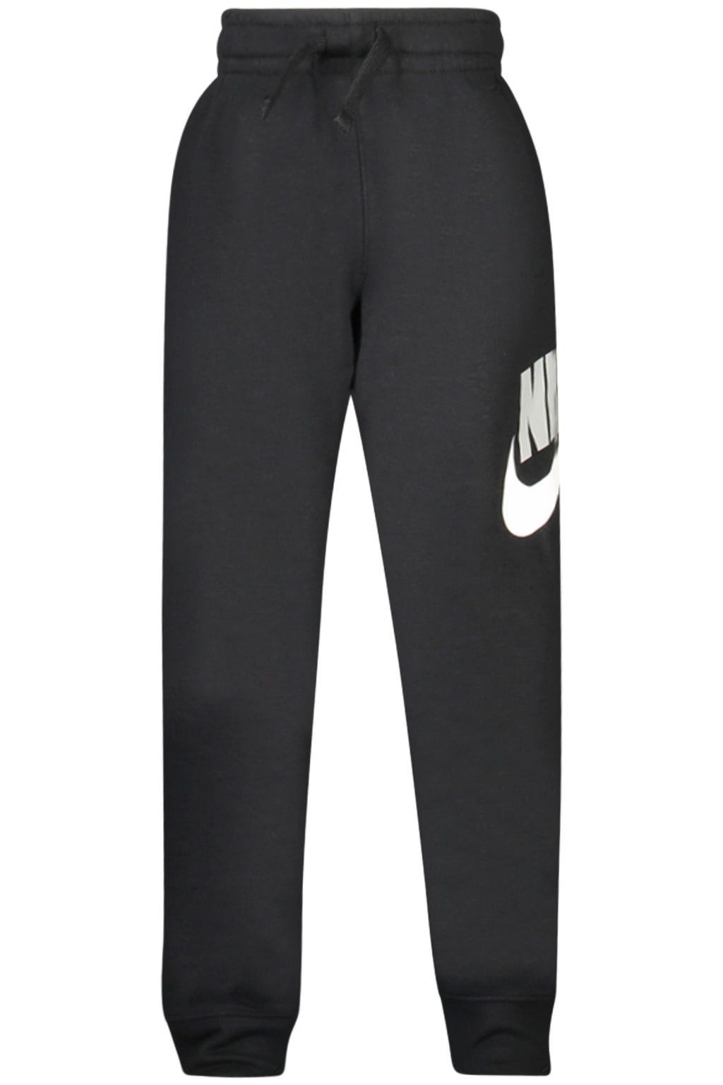 NIKE KIDS' BLACK LONG TRACK PANTS