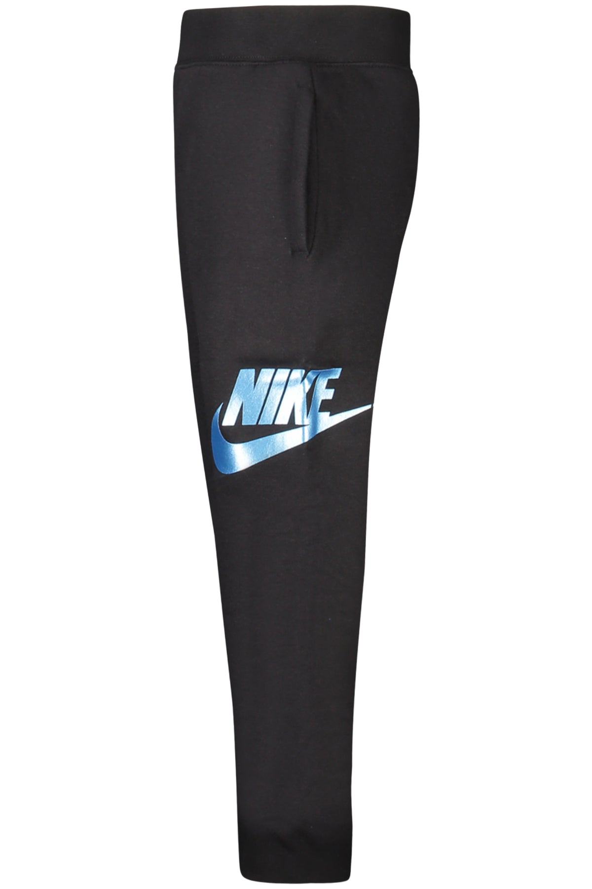 NIKE KIDS' BLACK LONG TRACK PANTS
