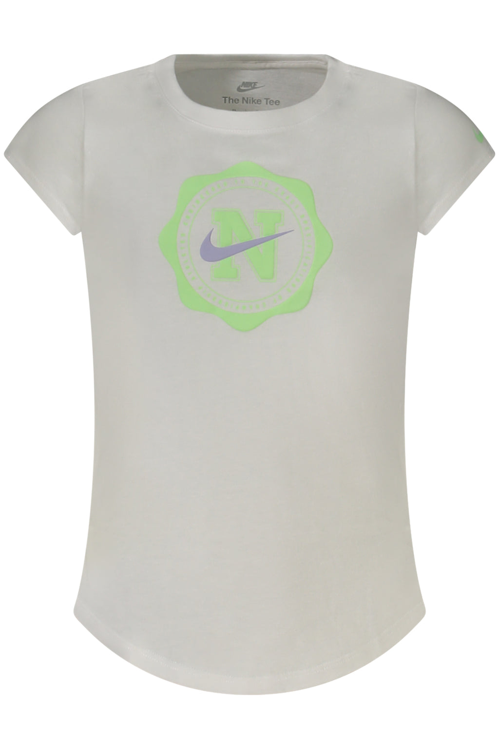 NIKE SHORT-SLEEVED T-SHIRT FOR GIRLS WHITE