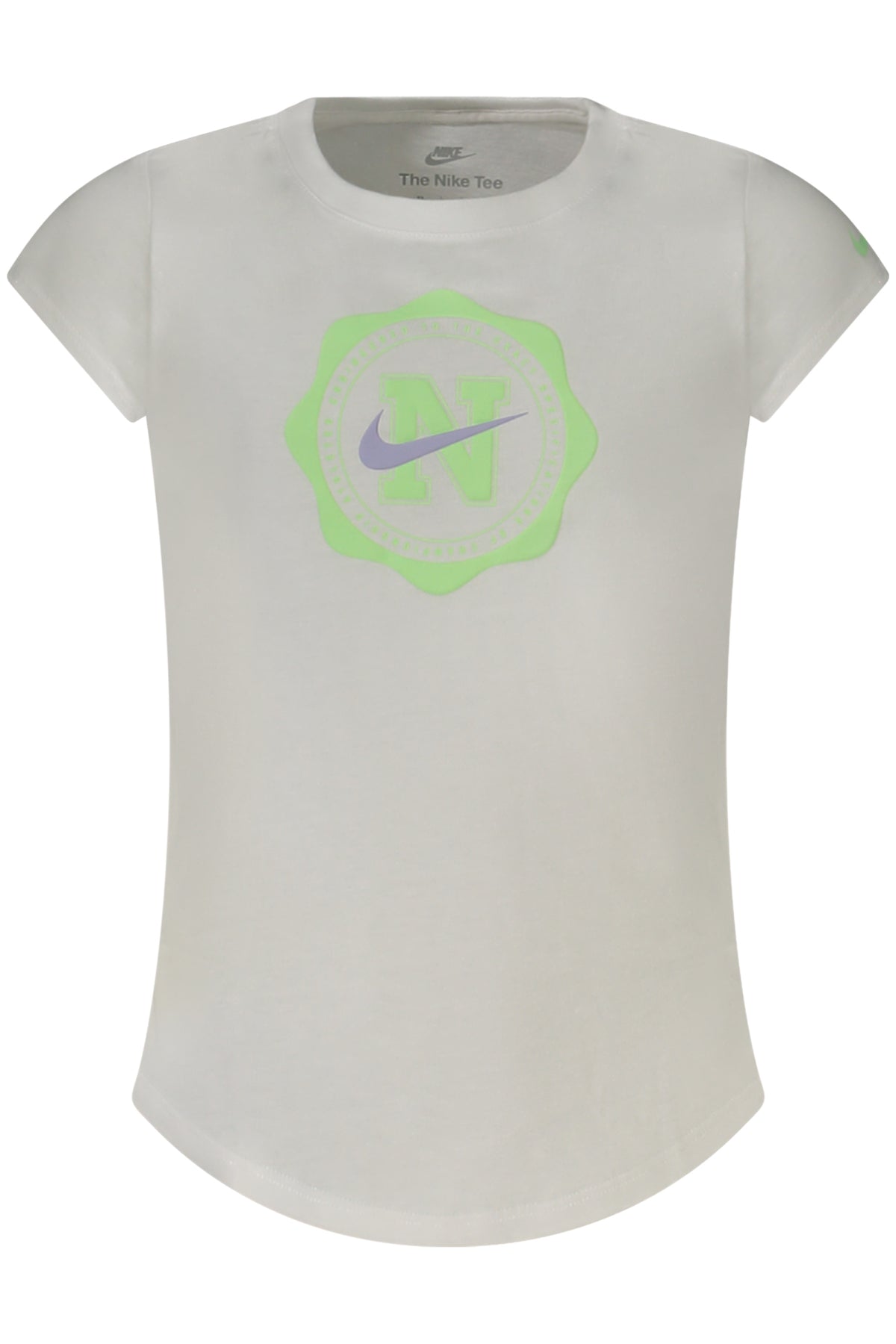 NIKE SHORT-SLEEVED T-SHIRT FOR GIRLS WHITE