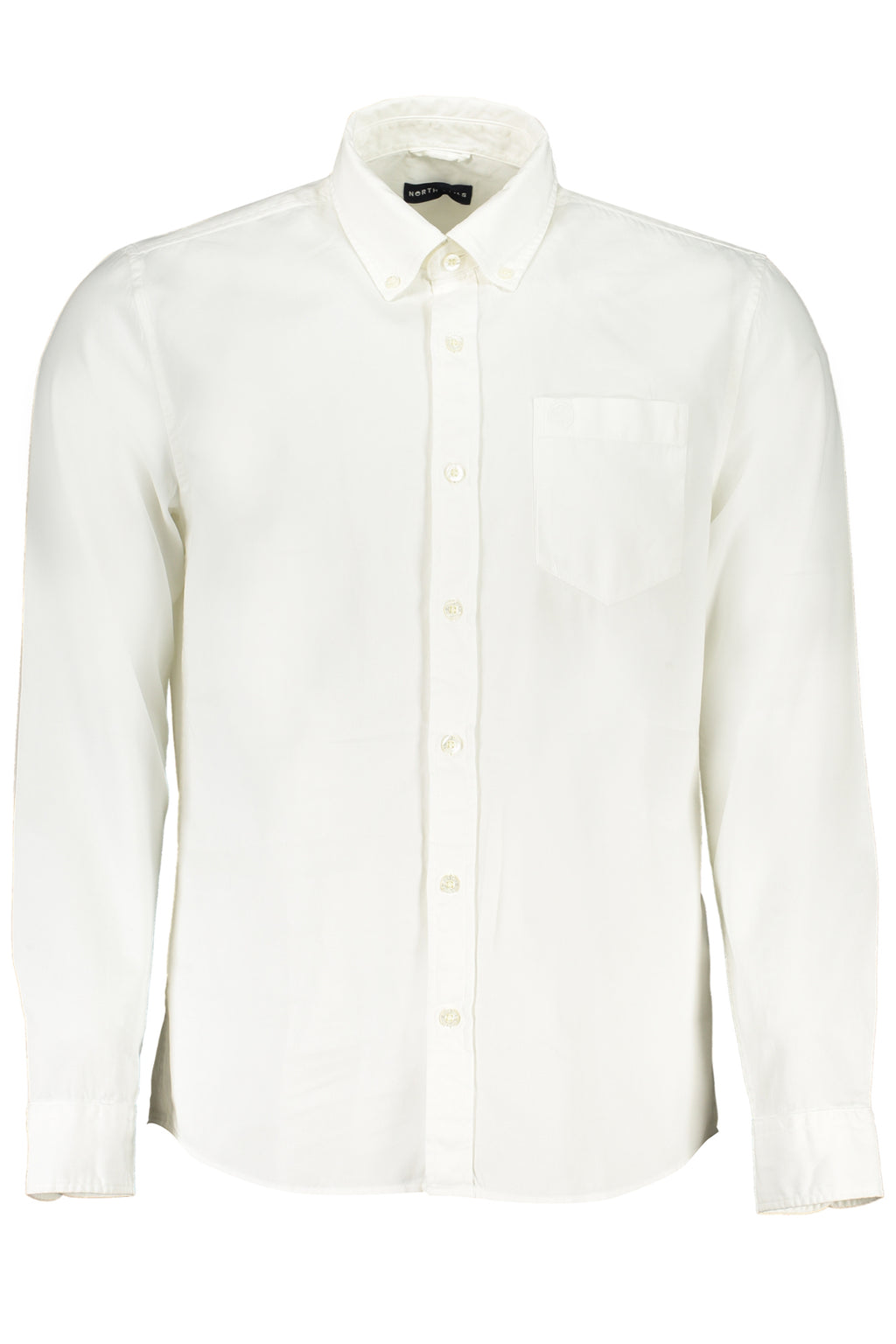 NORTH SAILS MEN'S WHITE LONG SLEEVE SHIRT