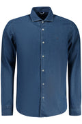 NORTH SAILS MEN'S LONG-SLEEVED SHIRT BLUE