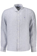 NORTH SAILS MEN'S LONG-SLEEVED SHIRT BLUE