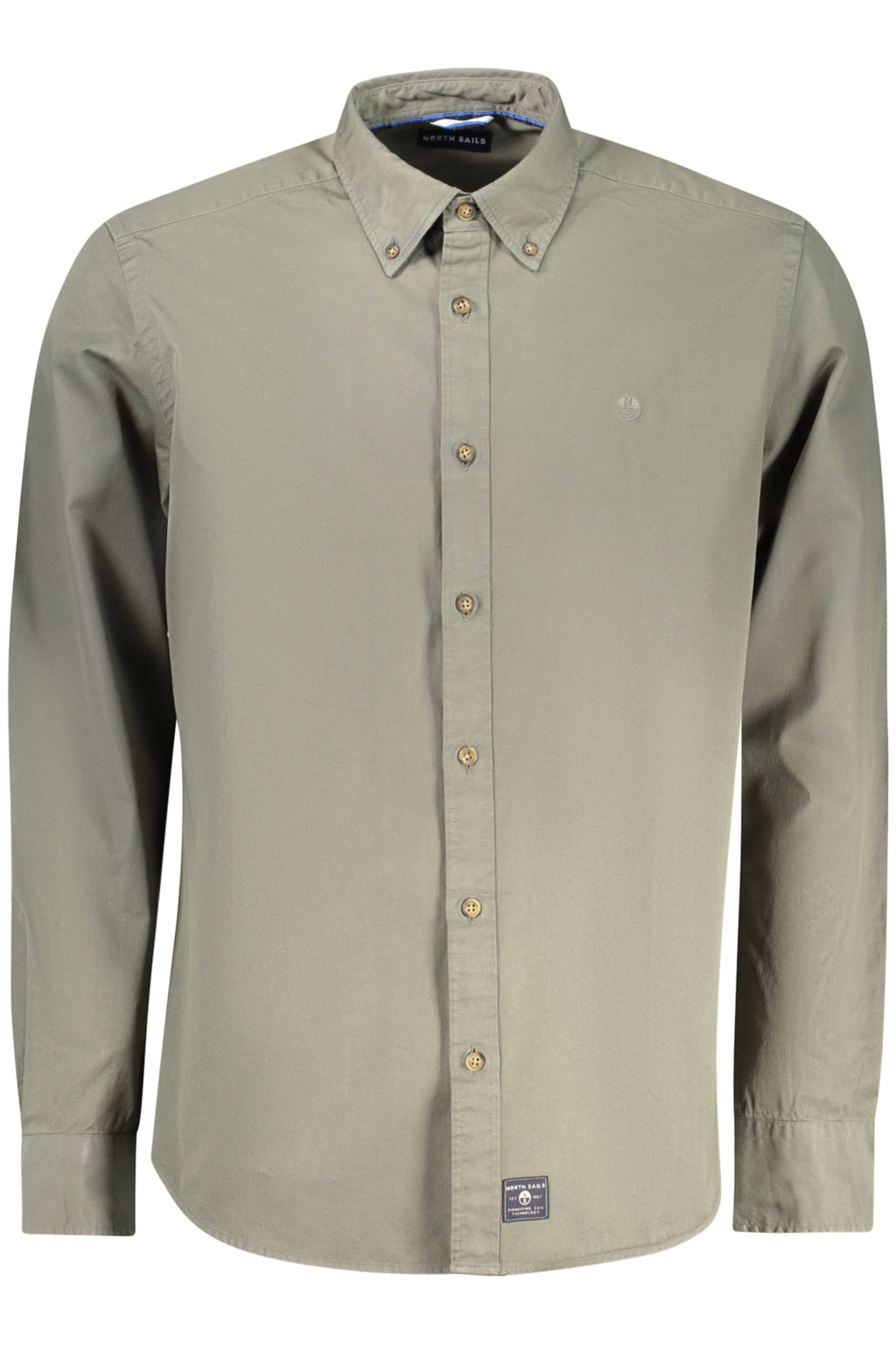 NORTH SAILS MEN'S LONG-SLEEVED SHIRT GREEN