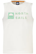 NORTH SAILS CHILDREN'S WHITE TANK TOP