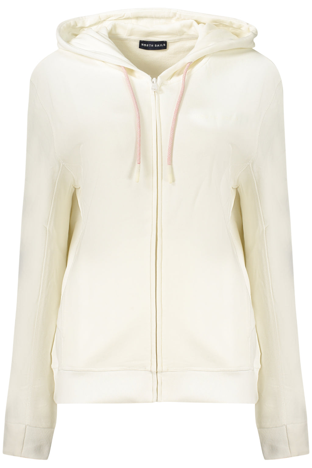 NORTH SAILS WOMEN'S ZIP-UP SWEATSHIRT WHITE