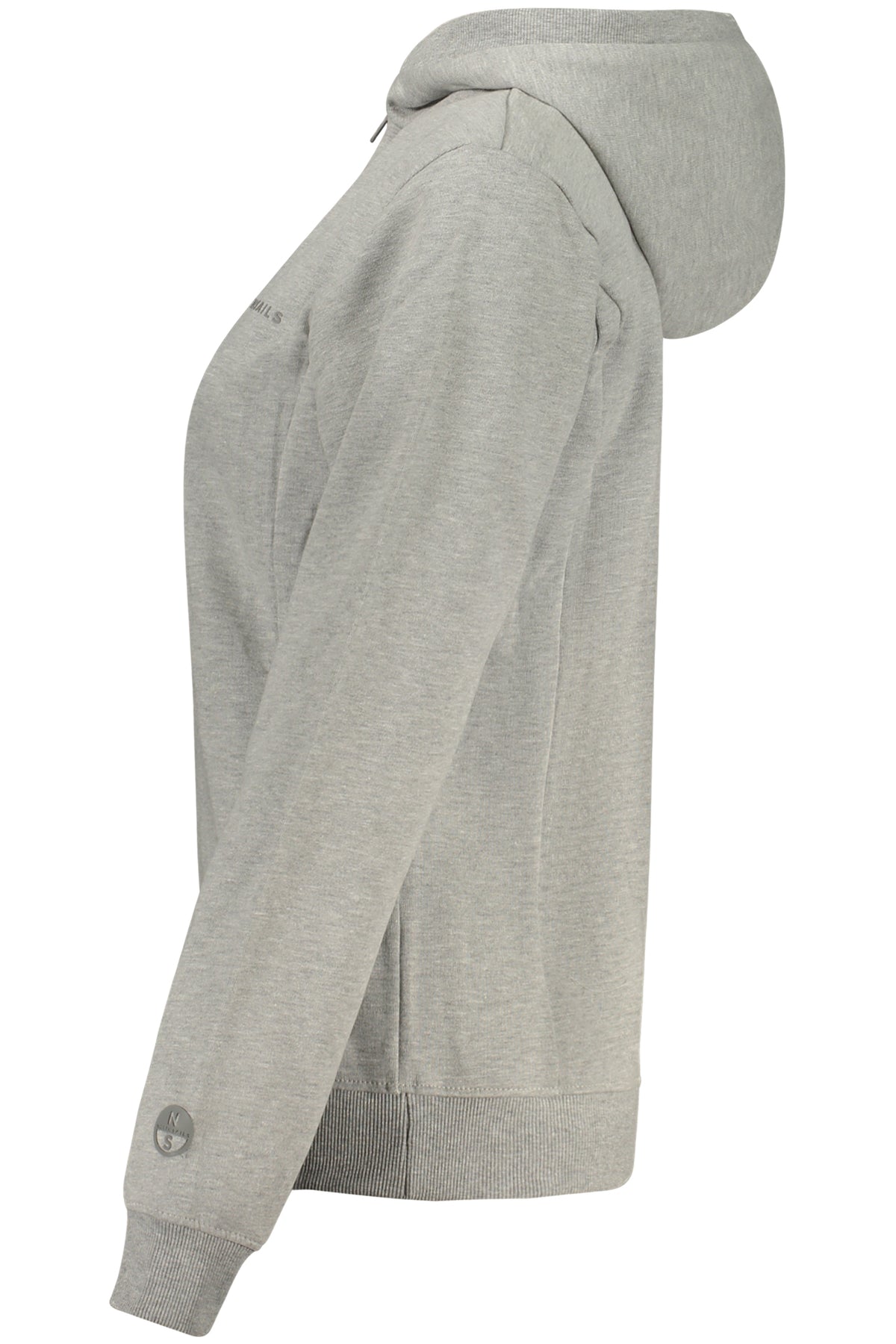 NORTH SAILS WOMEN'S ZIPPED SWEATSHIRT GREY