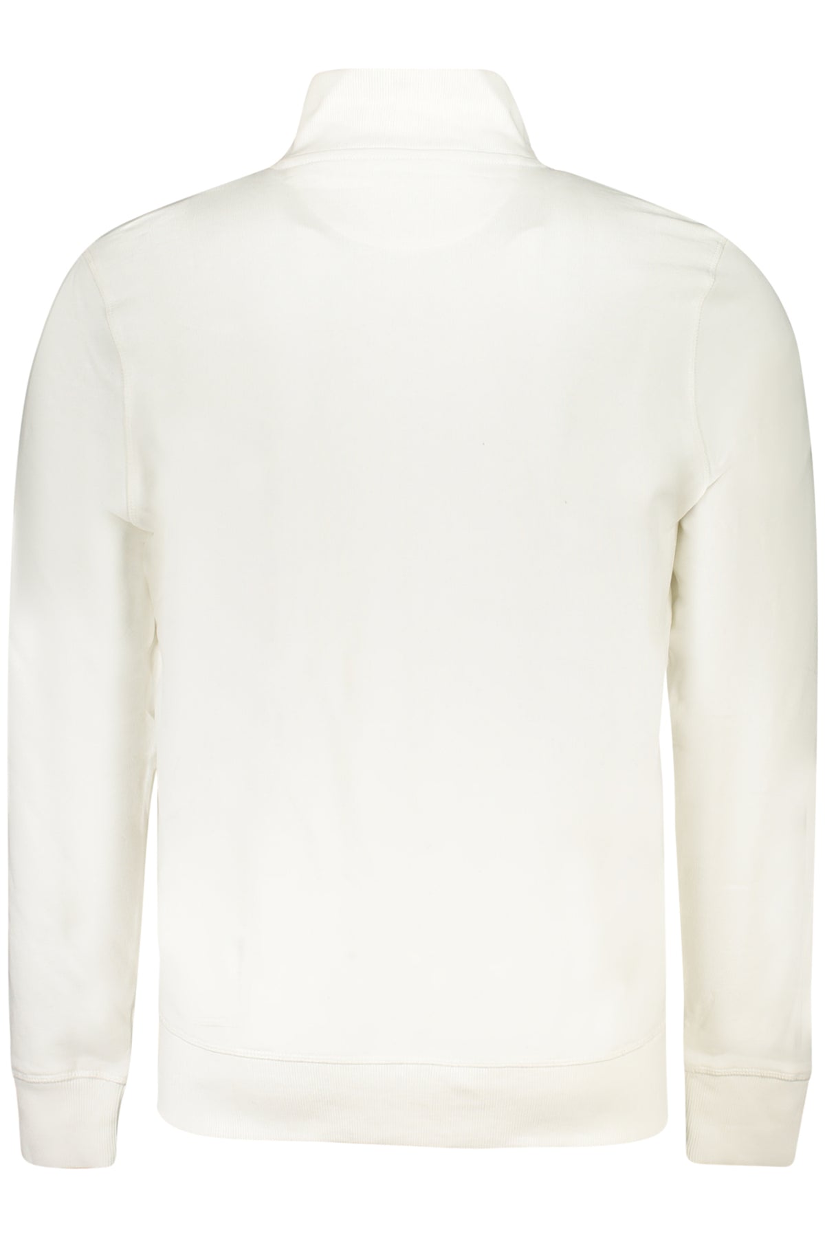 NORTH SAILS MEN'S WHITE ZIP-UP SWEATSHIRT