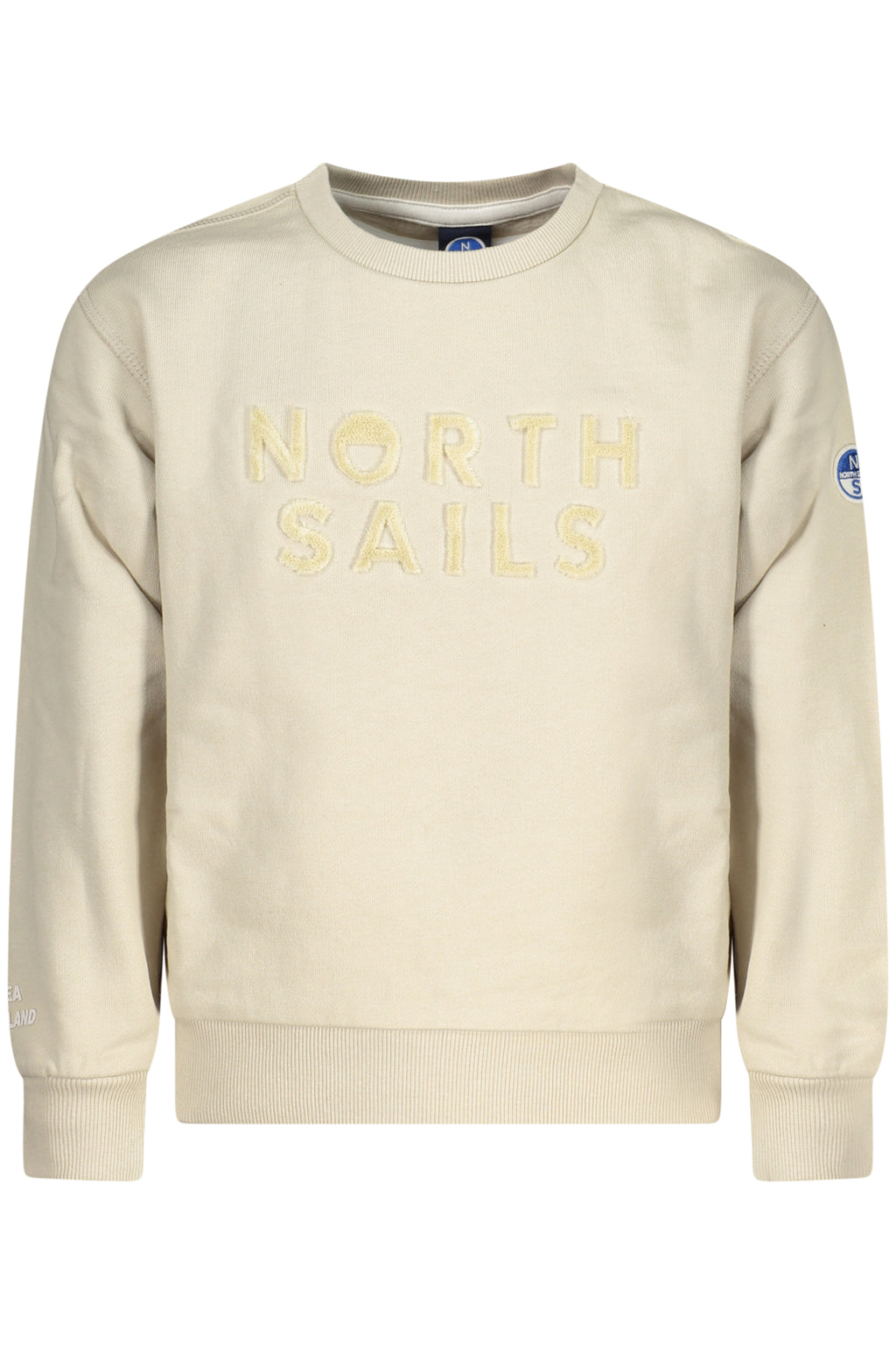 NORTH SAILS CHILDREN'S ZIP-UP SWEATSHIRT BEIGE