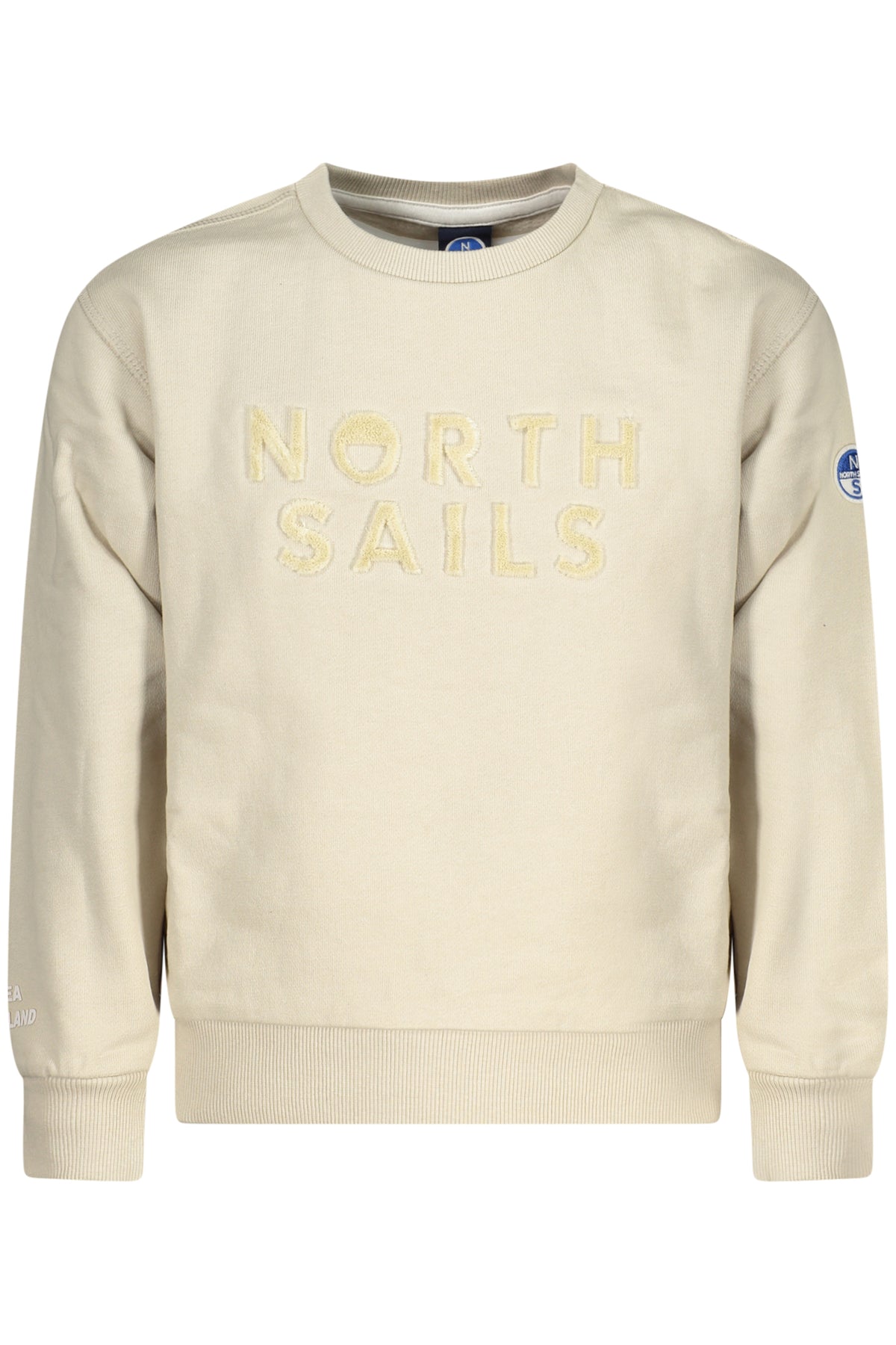 NORTH SAILS CHILDREN'S ZIP-UP SWEATSHIRT BEIGE