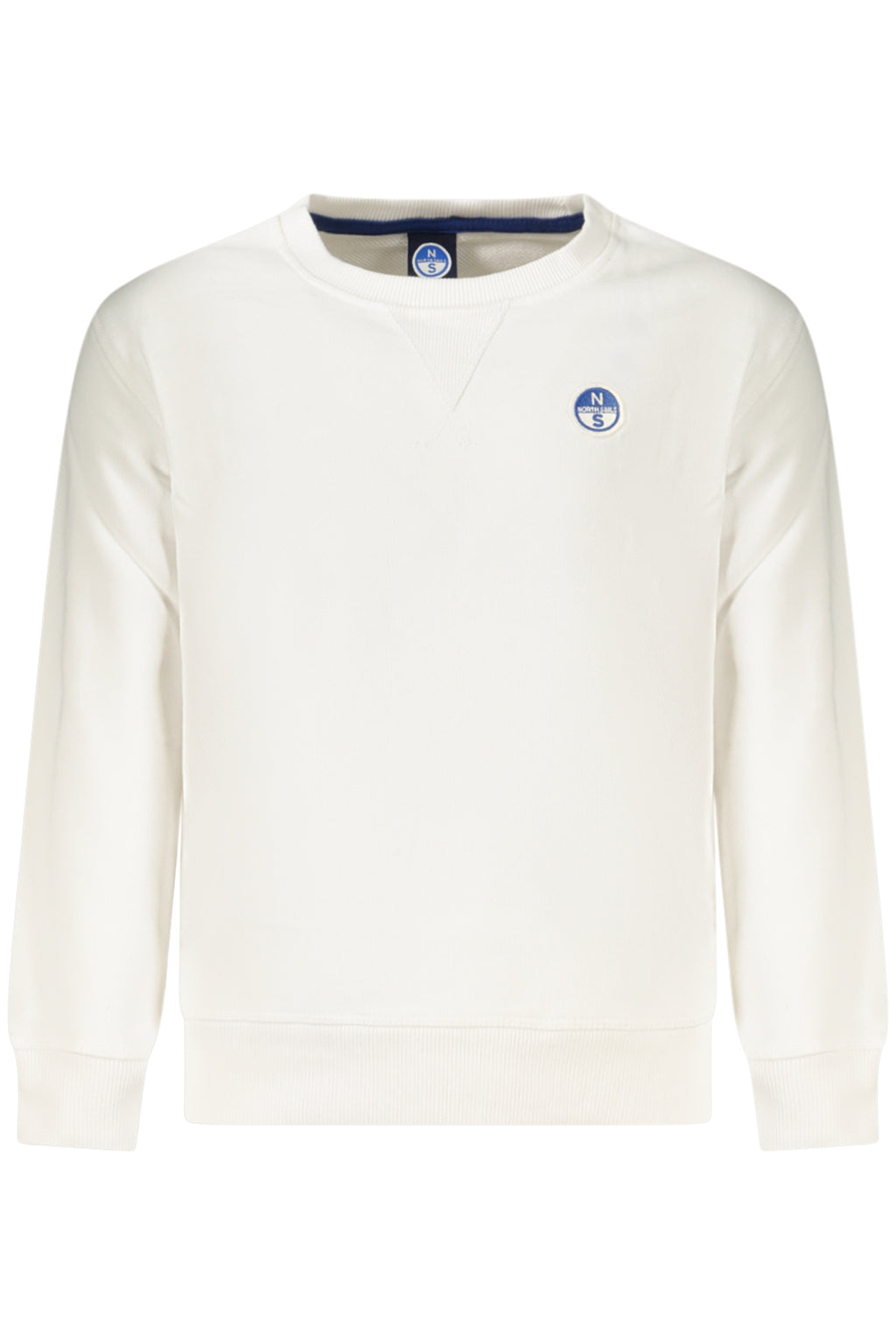 NORTH SAILS CHILDREN'S ZIP-UP SWEATSHIRT WHITE