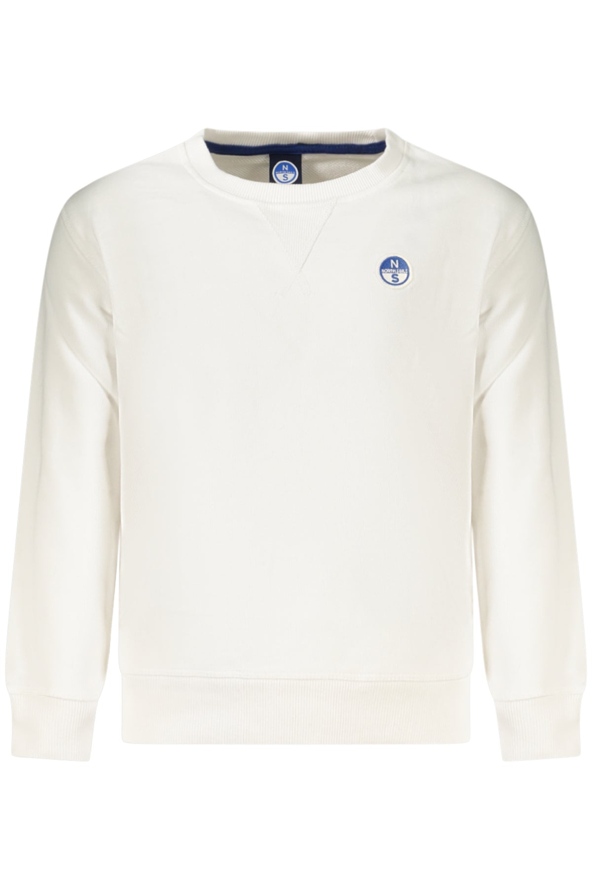 NORTH SAILS CHILDREN'S ZIP-UP SWEATSHIRT WHITE
