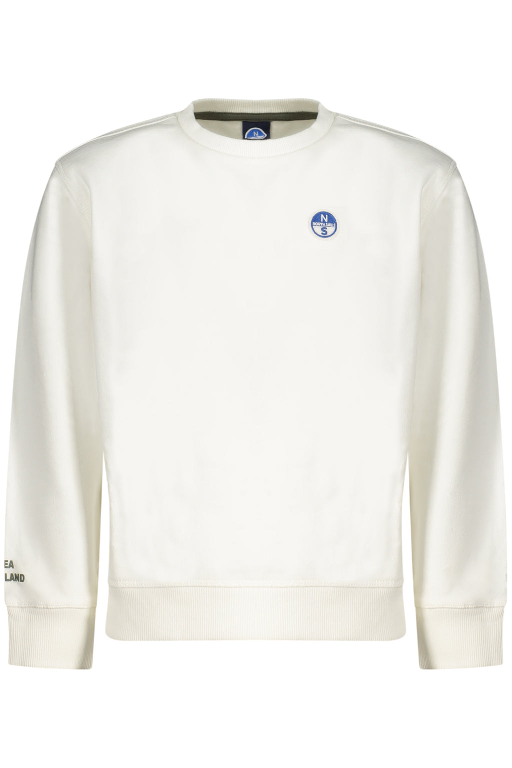 NORTH SAILS CHILDREN'S ZIP-UP SWEATSHIRT WHITE