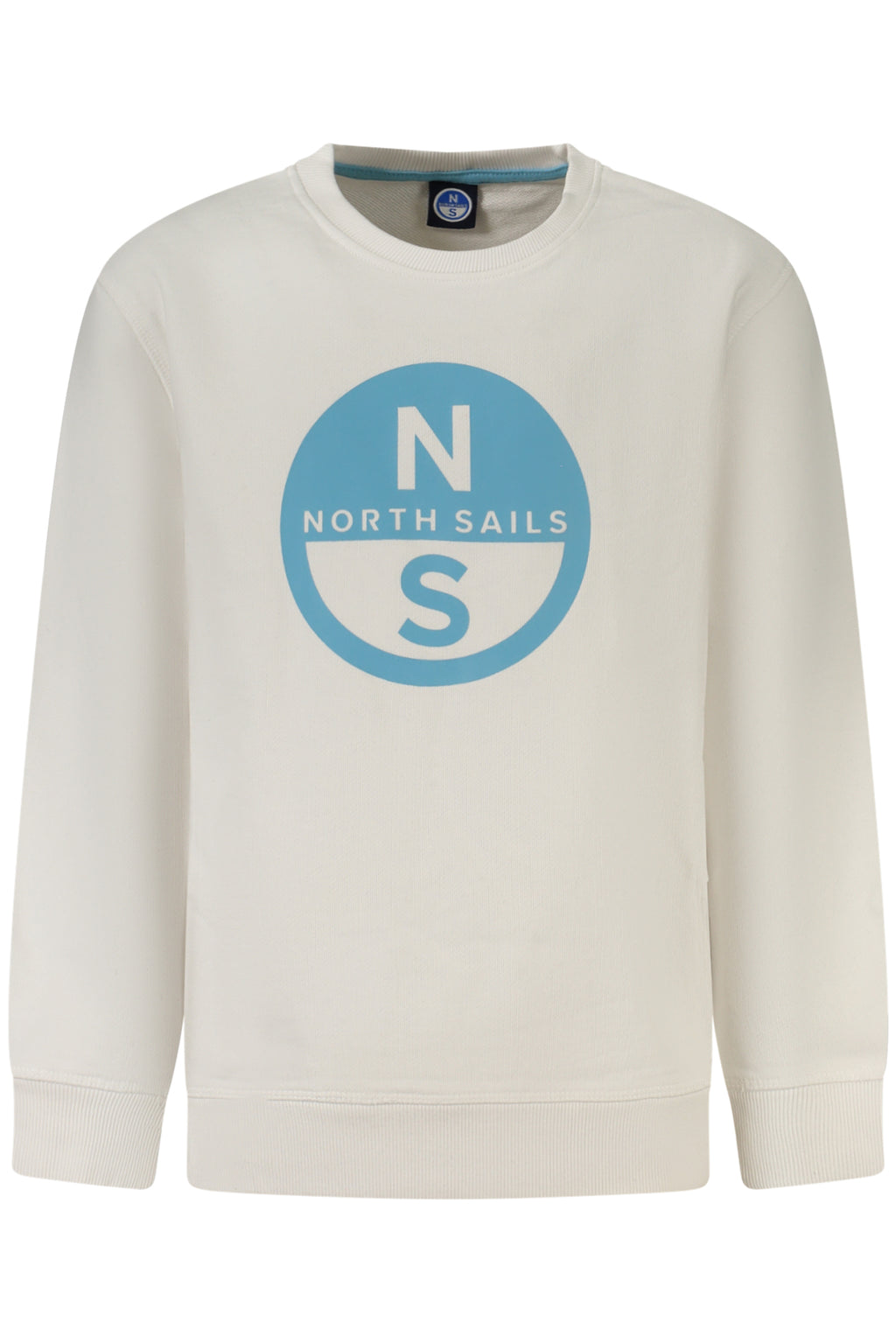NORTH SAILS CHILDREN'S ZIP-UP SWEATSHIRT WHITE