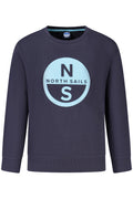 NORTH SAILS CHILDREN'S BLUE ZIP-UP SWEATSHIRT