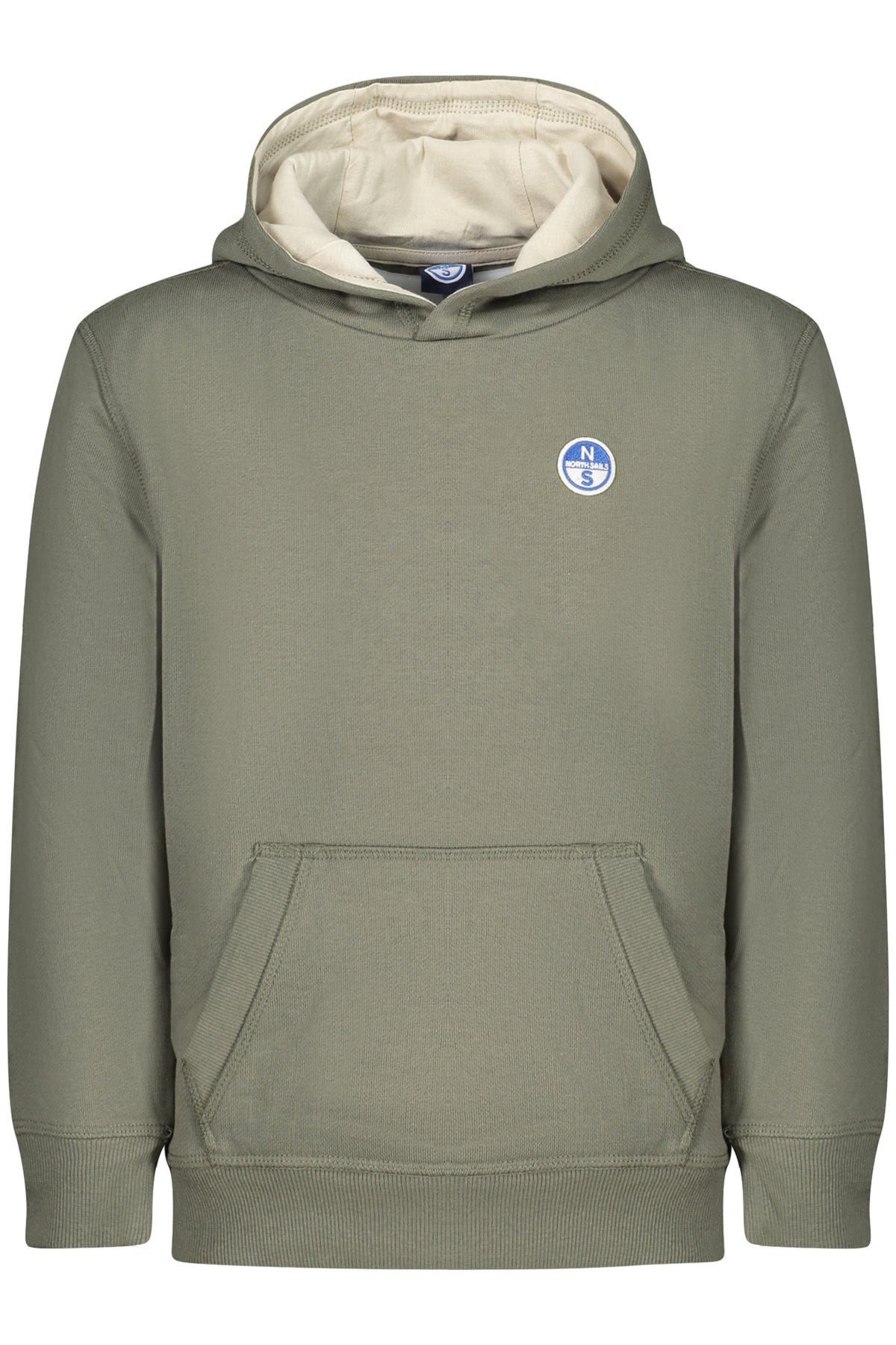 NORTH SAILS CHILDREN'S ZIP-UP SWEATSHIRT GREEN