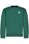 NORTH SAILS CHILDREN'S ZIP-UP SWEATSHIRT GREEN