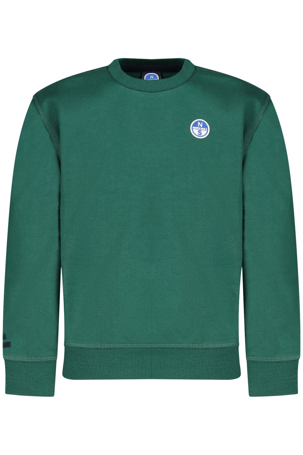 NORTH SAILS CHILDREN'S ZIP-UP SWEATSHIRT GREEN