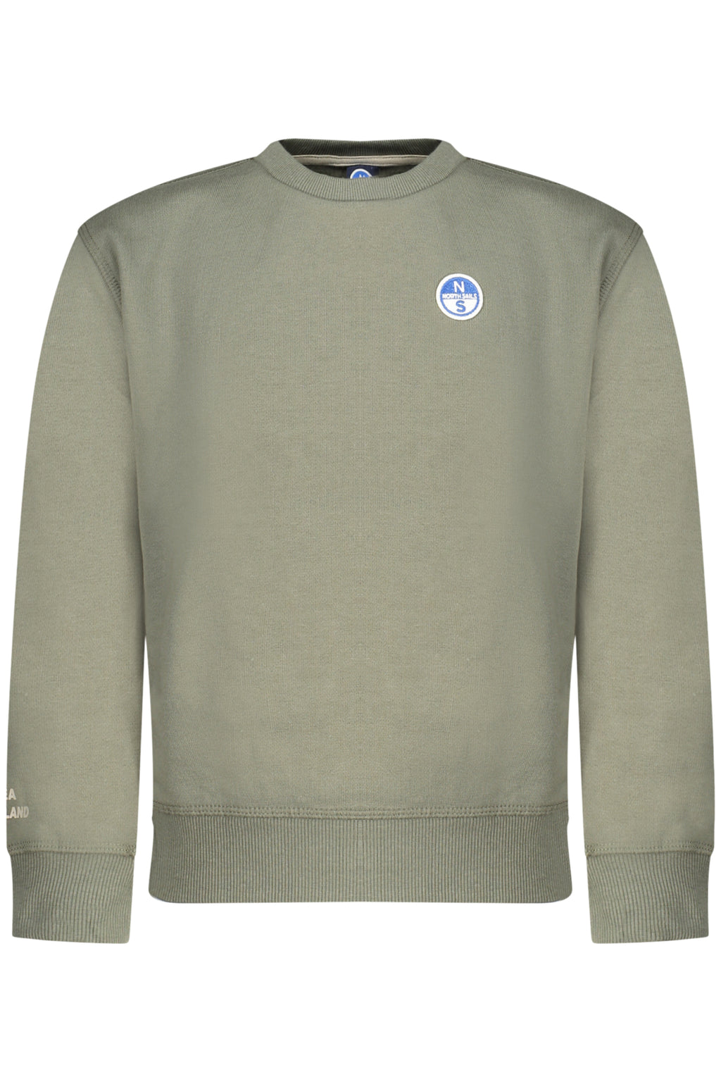 NORTH SAILS CHILDREN'S ZIP-UP SWEATSHIRT GREEN