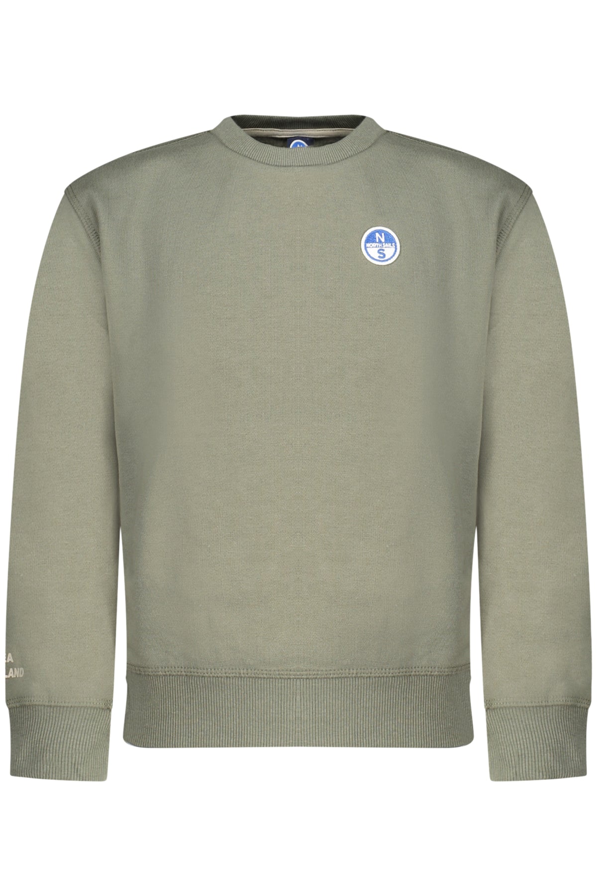 NORTH SAILS CHILDREN'S ZIP-UP SWEATSHIRT GREEN