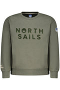 NORTH SAILS CHILDREN'S ZIP-UP SWEATSHIRT GREEN