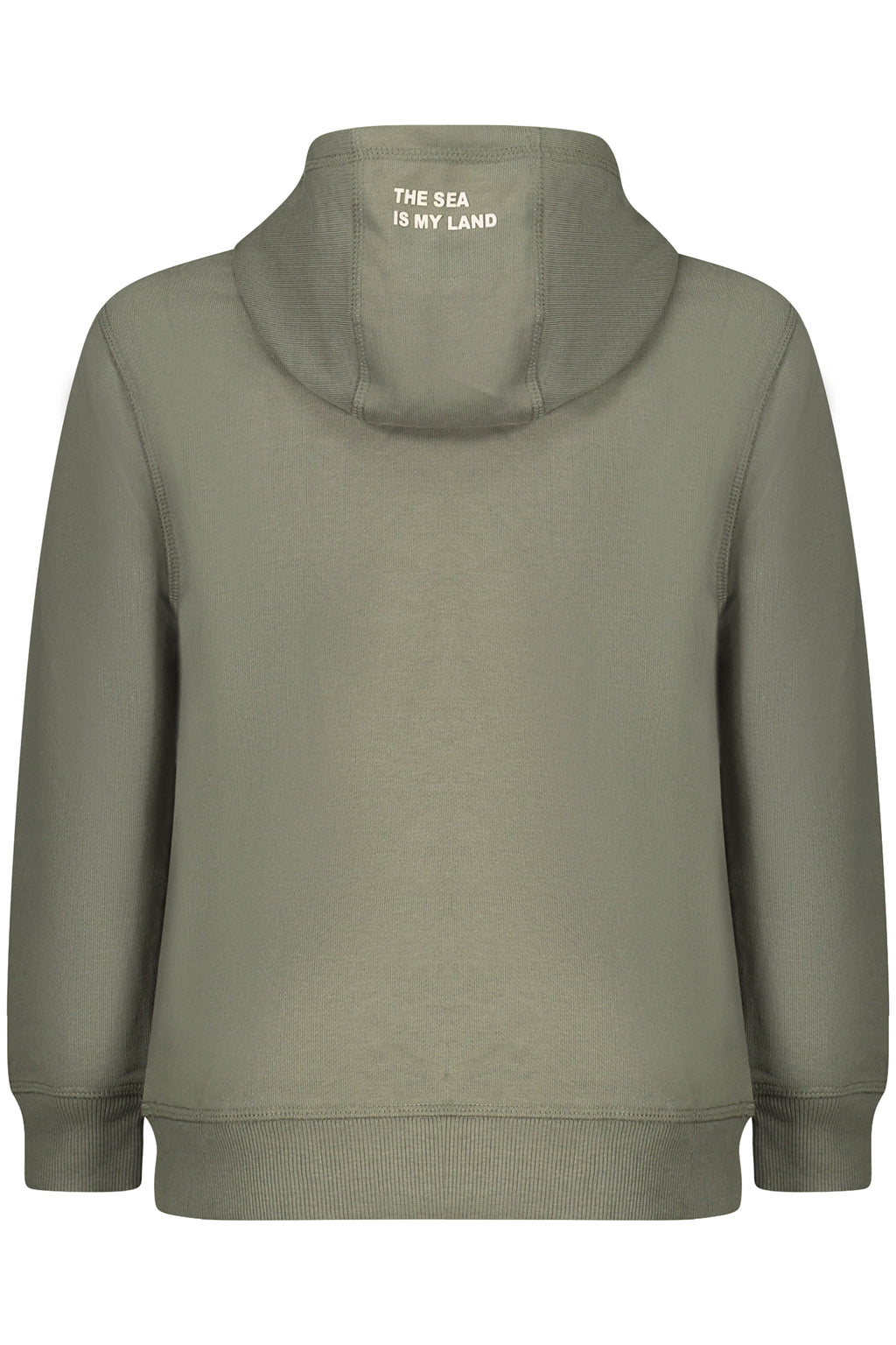 NORTH SAILS CHILDREN'S ZIP-UP SWEATSHIRT GREEN