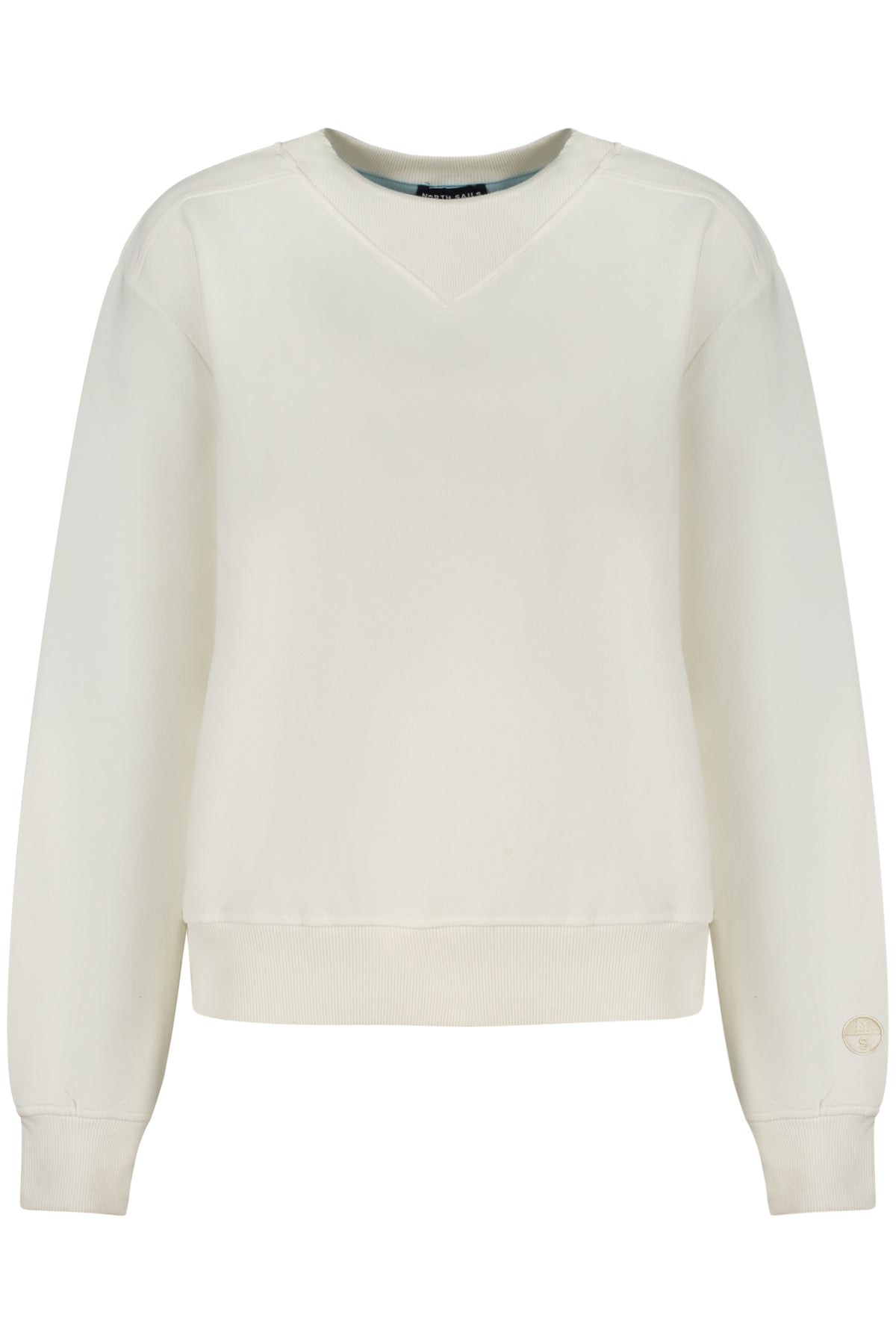 NORTH SAILS WOMEN'S ZIP-UP SWEATSHIRT WHITE